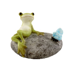 Top Collection Miniature Garden Frog Statues