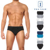 PGA TOUR Men’s Cotton Brief Underwear 5 Pack Assorted Colors With Logo