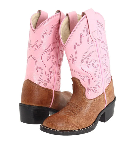 Twister Camilla Toddler Girls Western Cowgirl Square Toe Boots