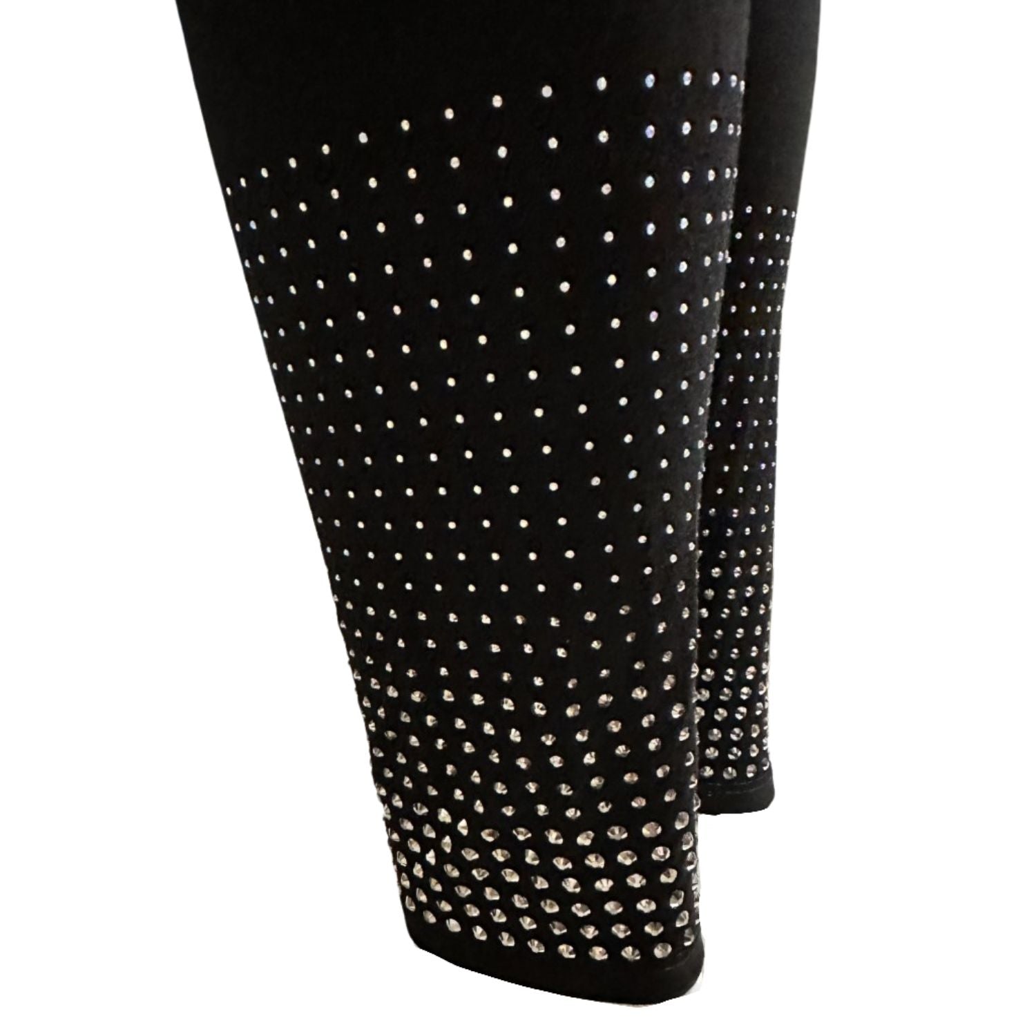 Vocal Womens Rhinestone Ankle Legging