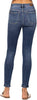 Judy Blue Womens Handsand Classic Mid Rise Skinny Jeans