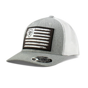 Ariat Mens Flexfit American Flag Patch Snapback Hat