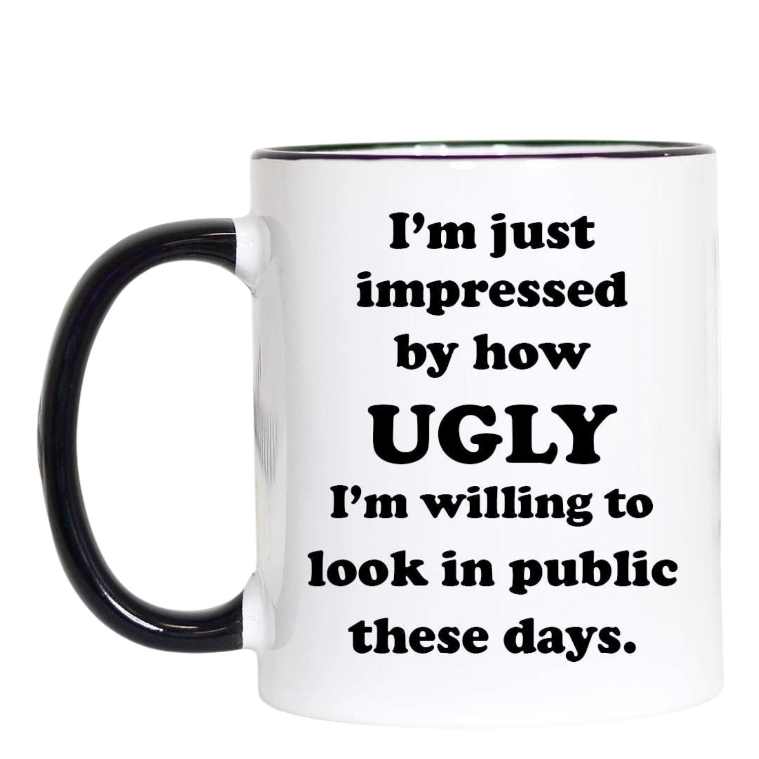 Mugsby Fun Novelty Coffee Mug White 11 oz