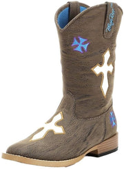 Blazin Roxx Girls Toddler Sierra Cowgirl Square Toe Boot