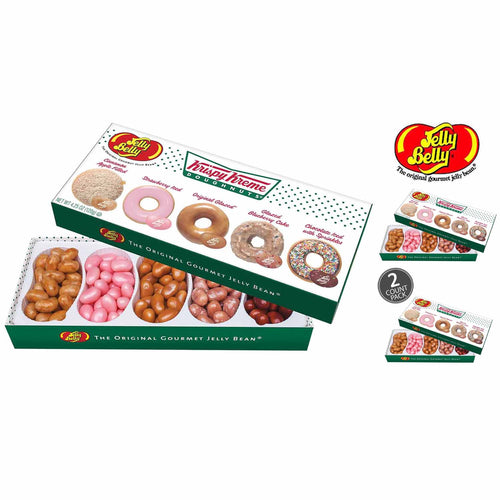 Jelly Belly Krispy Kreme Doughnuts Jelly Beans Mix 4.25 oz Gift Box