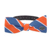 ZEP-PRO Mens NCAA Silk Striped Bow Tie