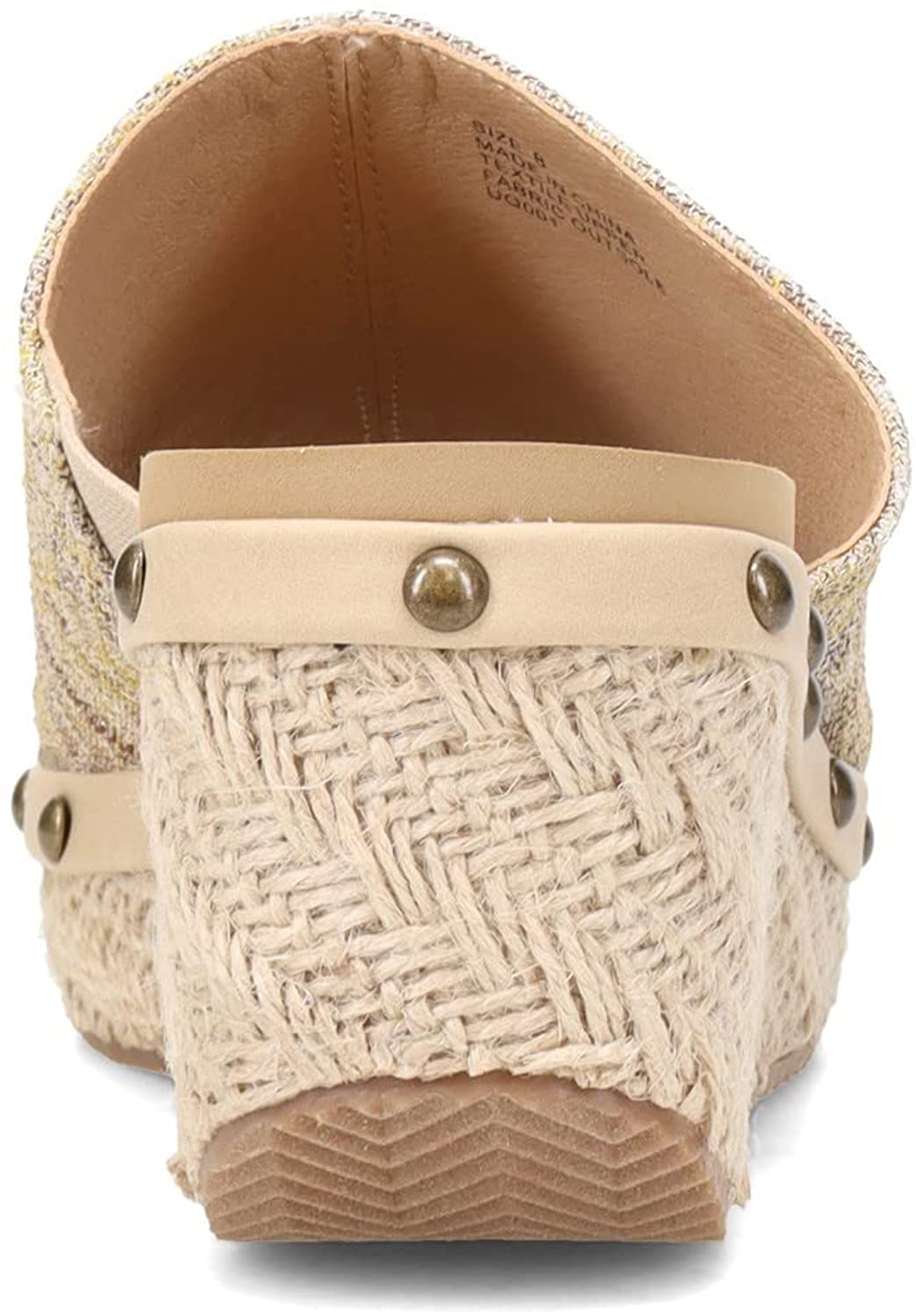 Volatile Womens Ravine Wedge Espadrille Sandal Slides