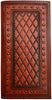 3D Belt Co Mens Western Rodeo Style Leather Diamond Cut Studded Wallet(Tan)