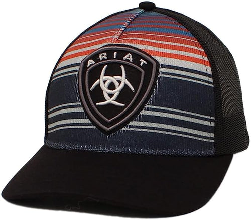 Ariat Mens Horizontal Stripes Trucker Snapback Hat