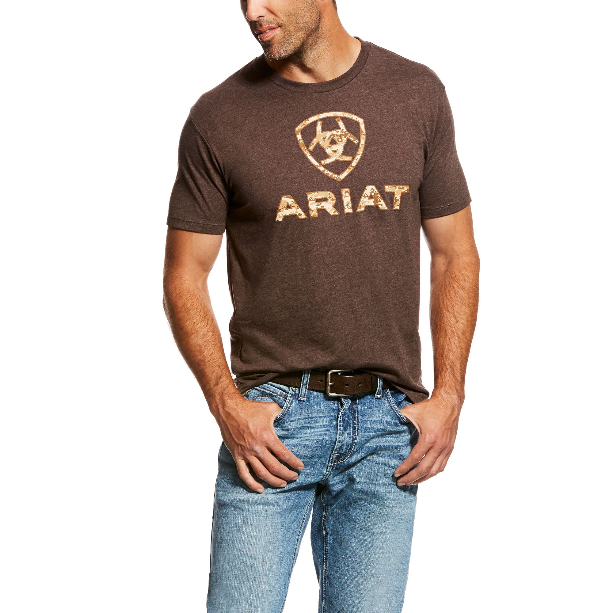 Ariat Men Liberty USA Digi Camo Short Sleeve T-Shirt