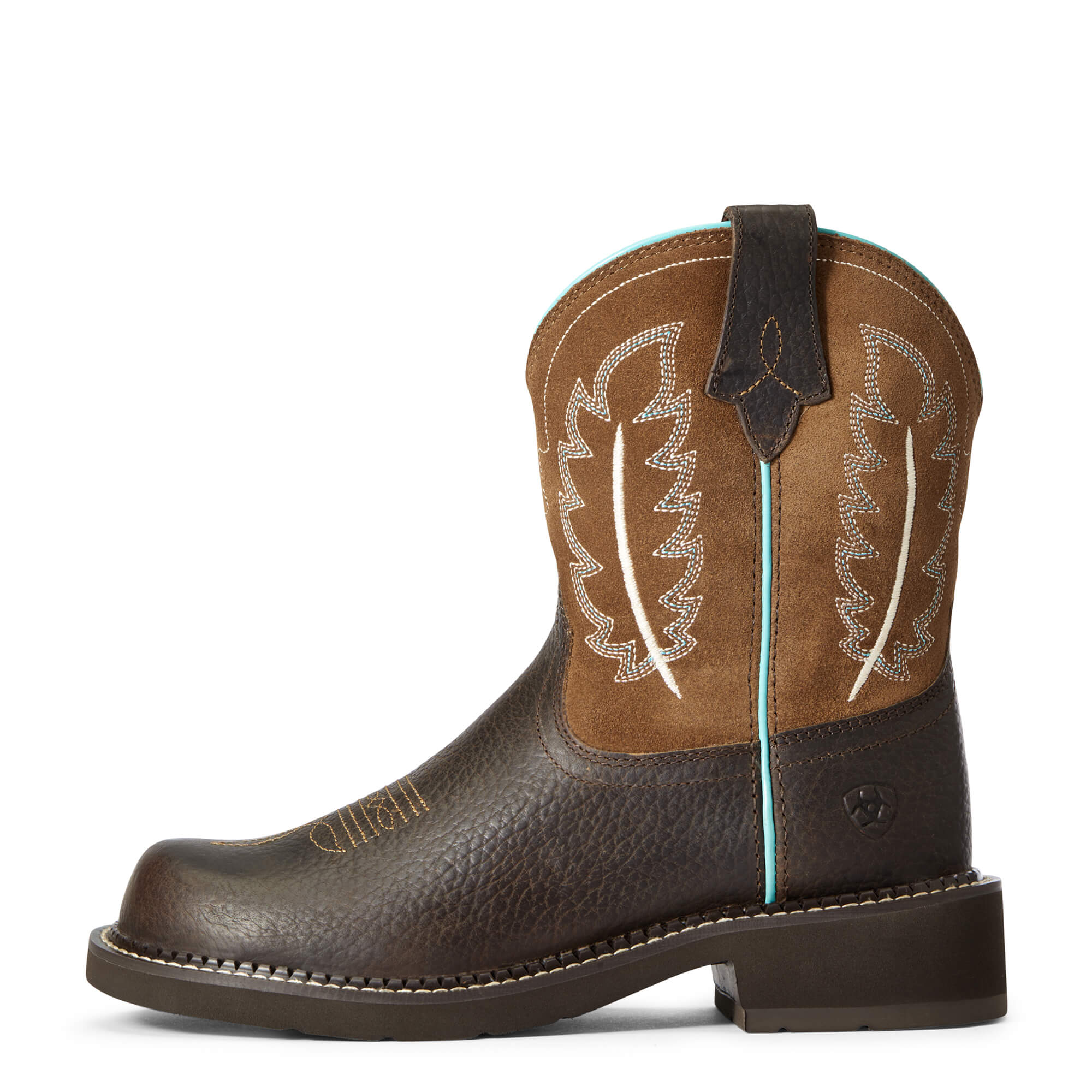 Ariat Womens Fatbaby Heritage Feather II Western Boot