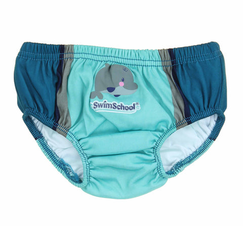 Swim School Boys Comfortable Fit Reusable Swim Diaper