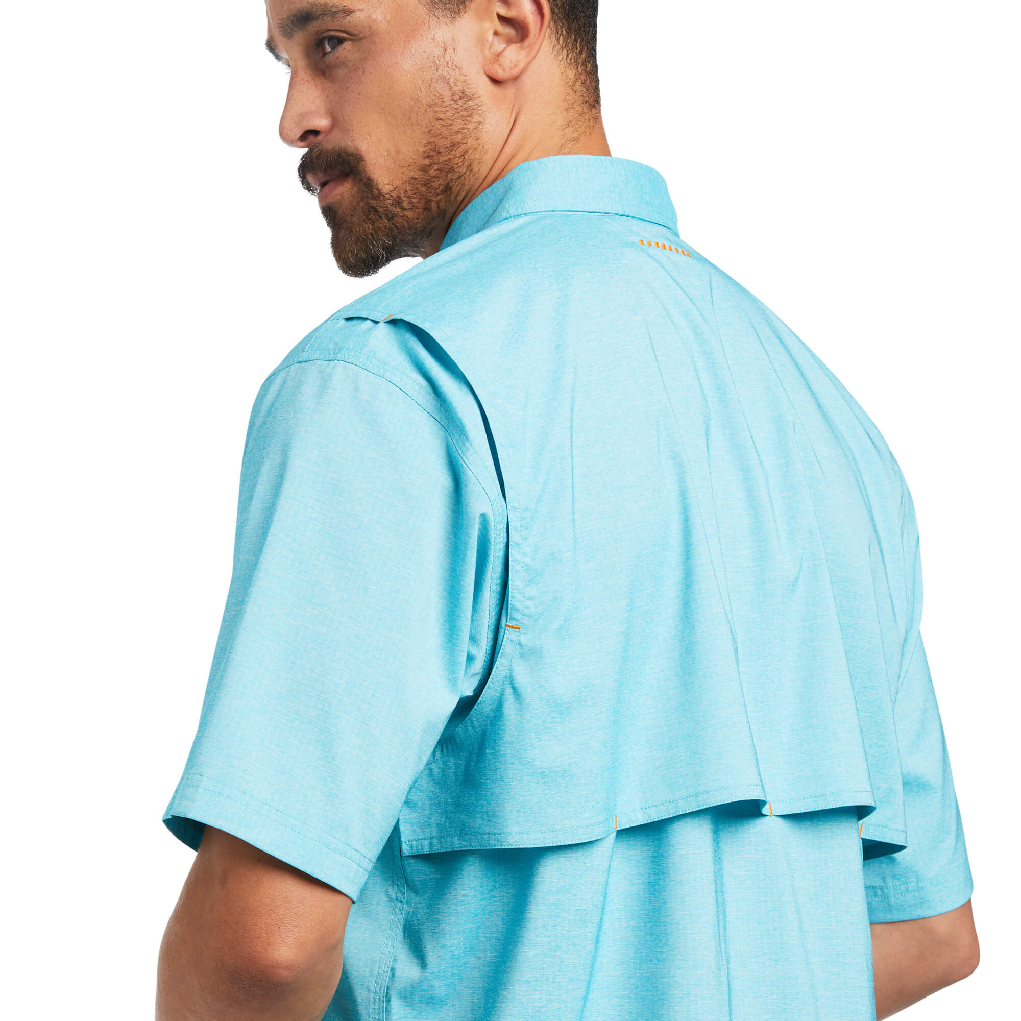 Ariat Mens Rebar Made Tough VentTEK DuraStretch Short Sleeve Work Shirt