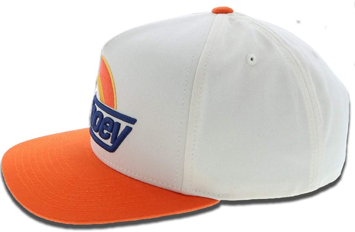 Hooey Mens Suds 5 Panel Baseball Cap (Cream / Orange, OS)
