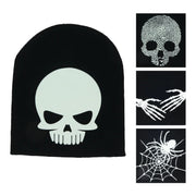 Funny Bones Unisex Glow In The Dark Ghoulish Hats