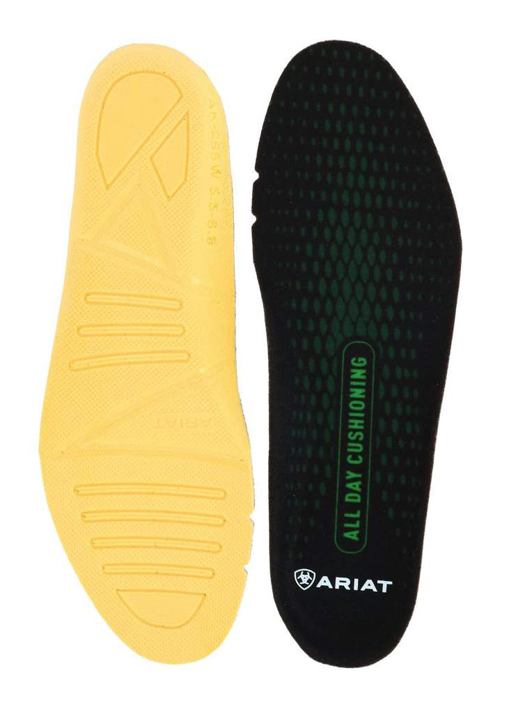 Ariat Womens All Day Cushioning Round Toe Insole Footbeds