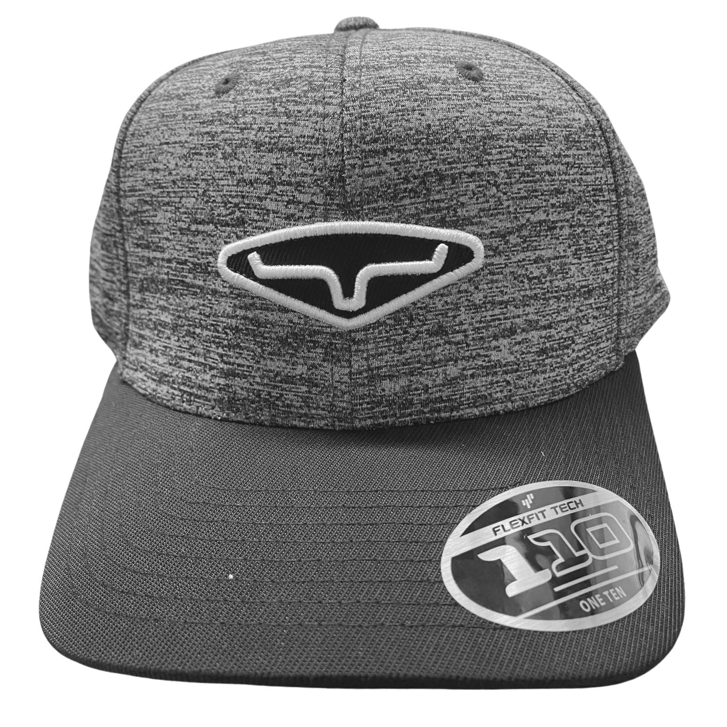 Kimes Ranch Unisex Dynamite Links Flex-fit Snapback Baseball Cap, Grey Heather