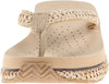 Volatile Womens Woven Raffia Palau Wedge Sandal