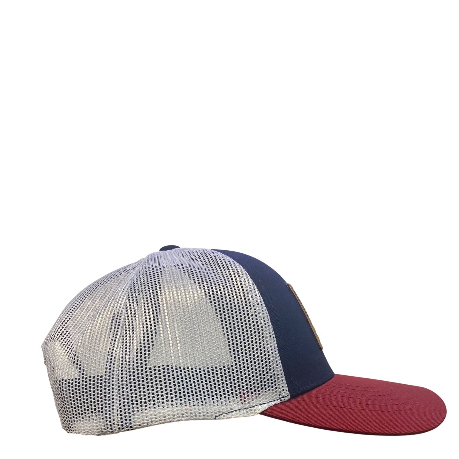 Outdoor Cap Mens USA Flag Patch Adjustable Mesh Back Baseball Cap