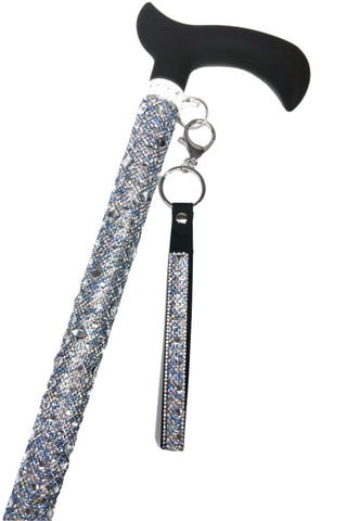 Jacqueline Kent Cupcake Collection Adjustable Aluminum Crystal Cane