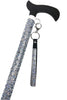 Jacqueline Kent Cupcake Collection Adjustable Aluminum Crystal Cane