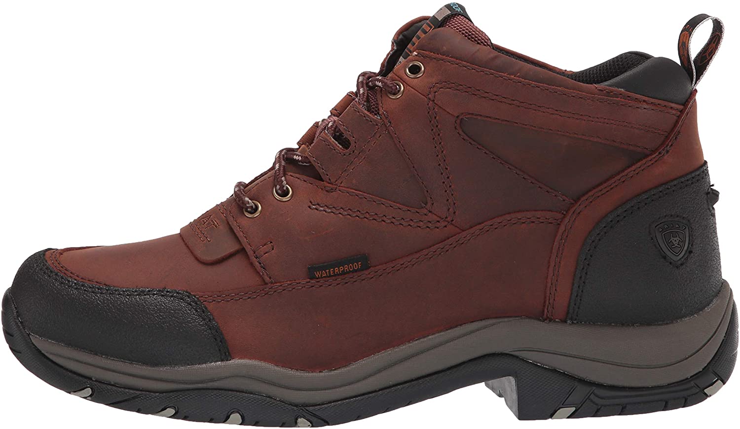 Ariat Mens Terrain Leather Waterproof Outdoor Hiking Boots