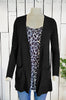 Loved + Adored Womens Open Cardigan Sweater