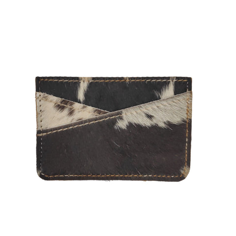 Ariat Mens Center Shield Logo Cotton Leather Tri-fold Wallet, Grey