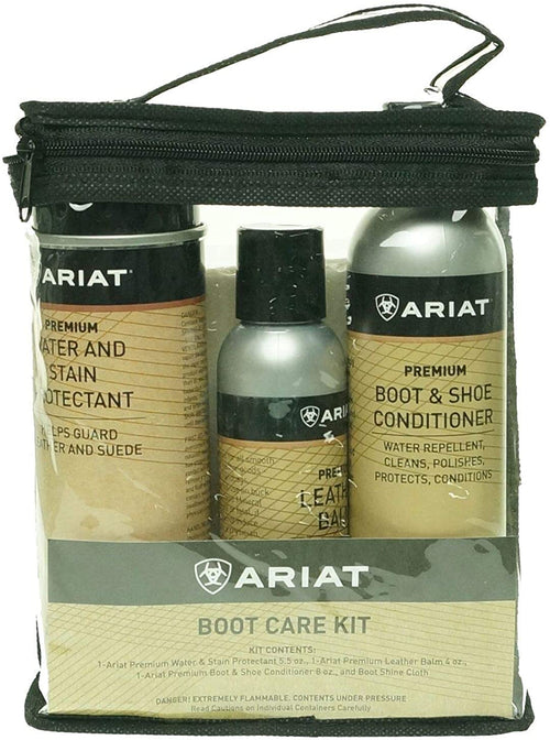Ariat Multi-pack Leather and Boot Care Kit Gift Set