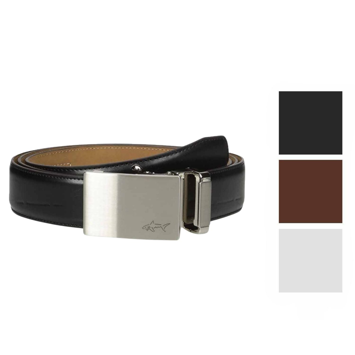Greg Norman Mens Adjustable Ratchet Belt