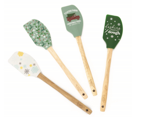 Farmhouse Collection Silicone Spatula by Krumbs Kitchen, Assorted