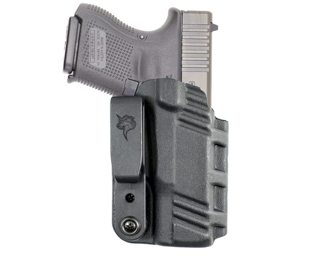 DeSantis Slim-Tuk Holster, Black, FITS: Glock 26, 26 GEN 5, 26, 33, 36 (NO Rail)