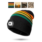 Night Scope Explorers Collection Knitted Rechargeable LED Beanie