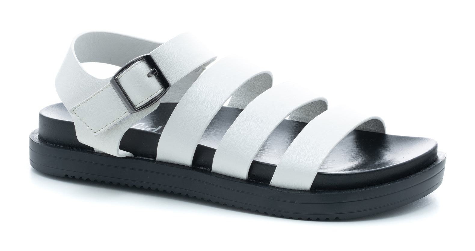 Corkys Boutique Womens Savage Slip On Adjustable Ankle Strap Sandal