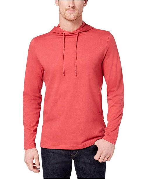 Club Room Mens Jersey Hooded Shirt