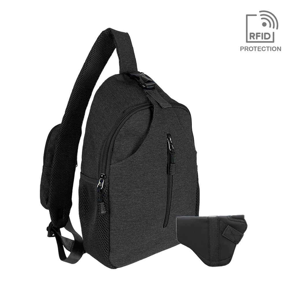 Jessie James Kyle Minimalist Sling Shoulder Concealed Carry Backpack