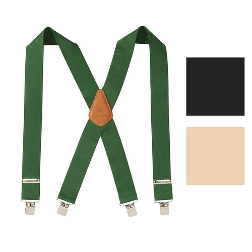 John Deere 46" Adjustable Logger-Style Suspenders