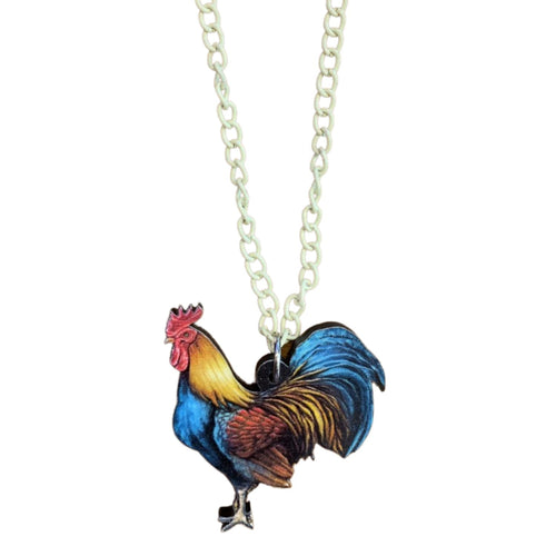 Generic Adjustable Rooster Chicken Necklace