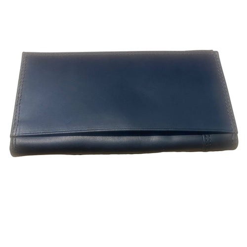 Ariat Mens Center Bump Shield Concho Leather Rodeo Wallet Checkbook Cover, Black