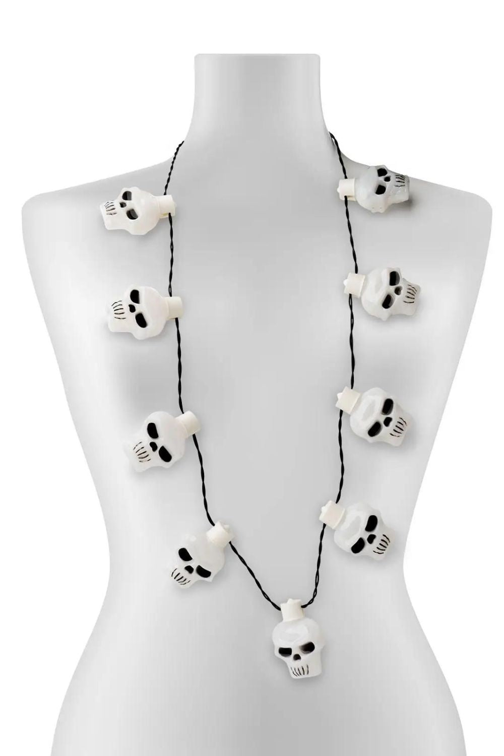 Spooky Lites Jumbo Flashing Halloween Necklace, Assorted