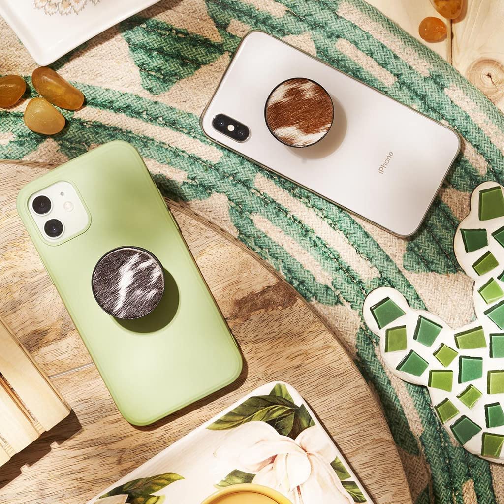 Myra Bag Paws Hair On Leather Phone Holder Stand