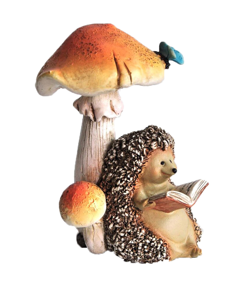 Top Collection Miniature Hedgehog Garden Statues