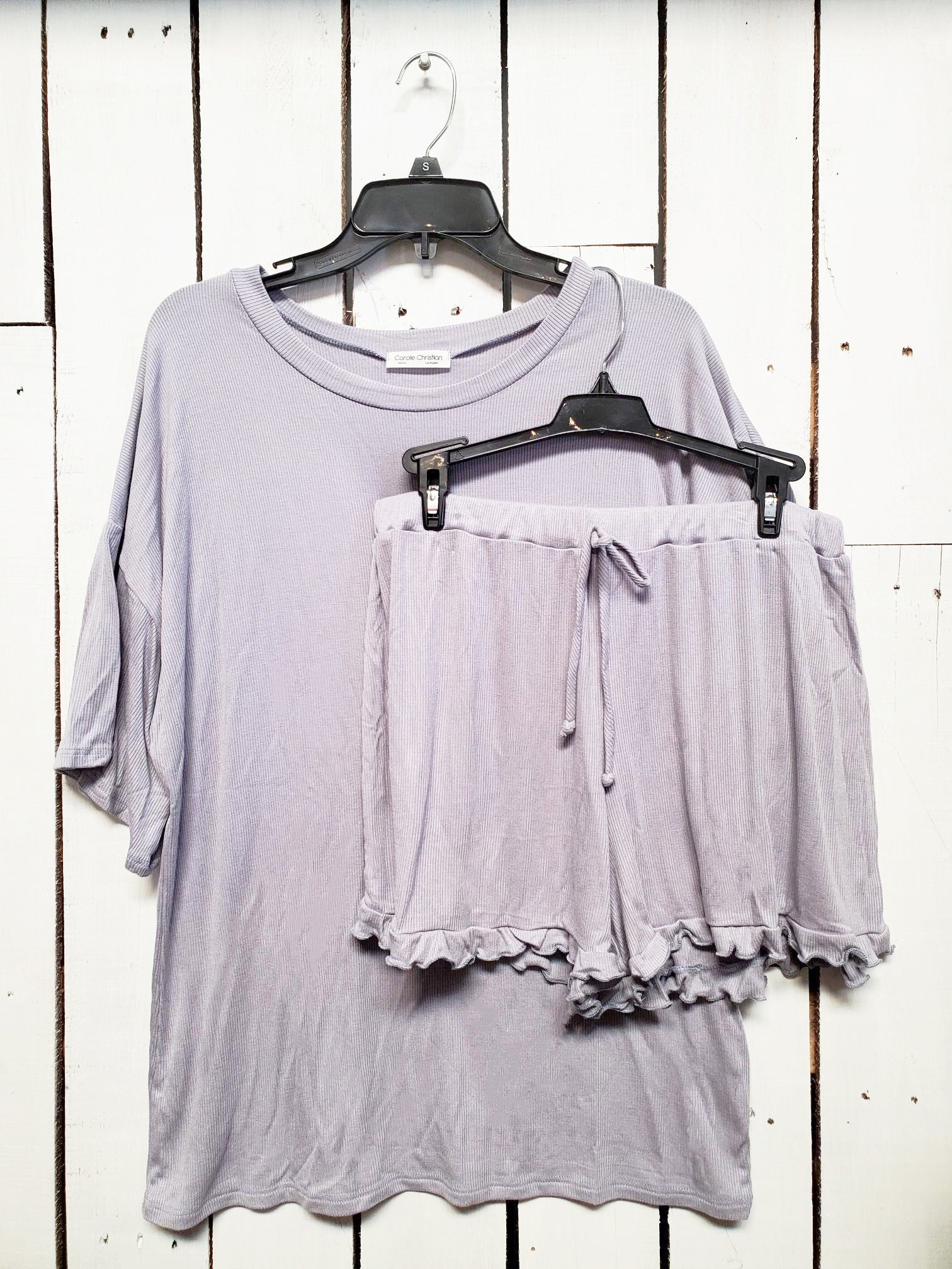 Pajama Top and Short Set, 2 Piece, Carole Christian