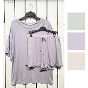 Pajama Top and Short Set, 2 Piece, Carole Christian