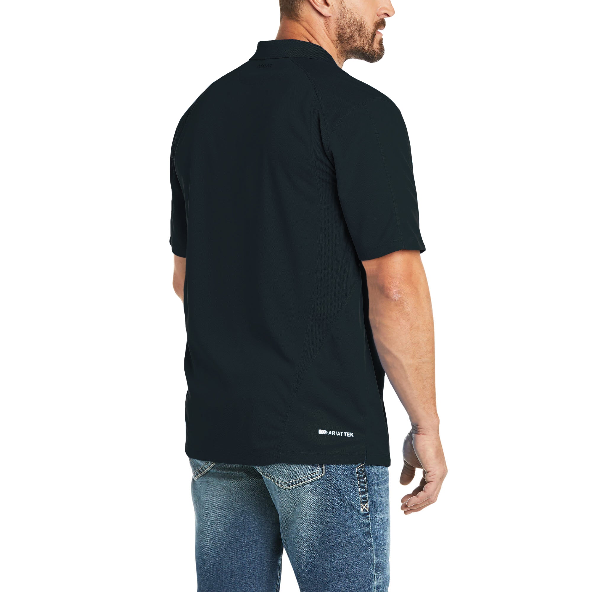 Ariat Mens AC Classic Performance Short Sleeve Polo