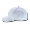 Hooey Unisex Golf Embroidered Flexfit Fitted Baseball Cap Hat, White