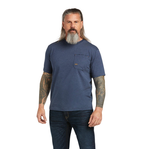 Ariat Mens Rebar Workman Full Cover Short Sleeve T-Shirt
