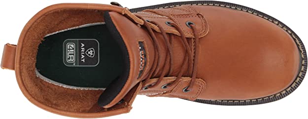 Ariat Mens Rebar Wedge 6" Round Toe Work Boots