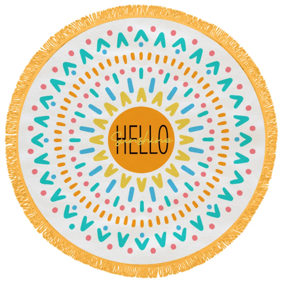 Juice Box 60" Beach Towel or Blanket