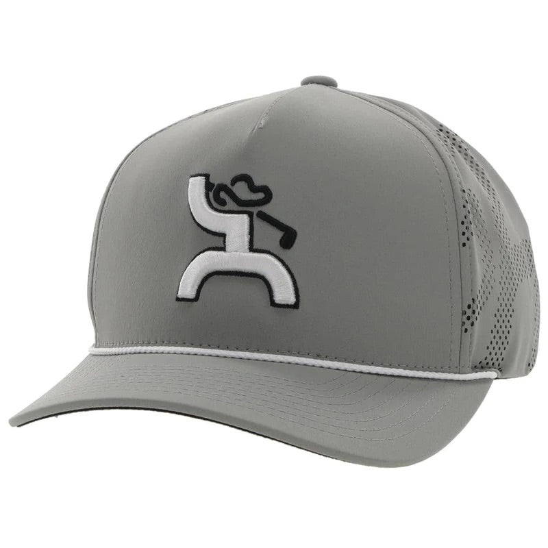 Hooey Mens Golf 5-Panel Flexfit Hat with Golf Logo